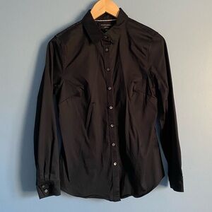 Banana Republic Black Dress Shirt for Women